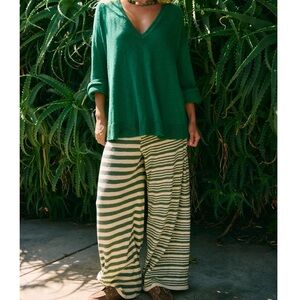 Free People Allyson Striped Pants